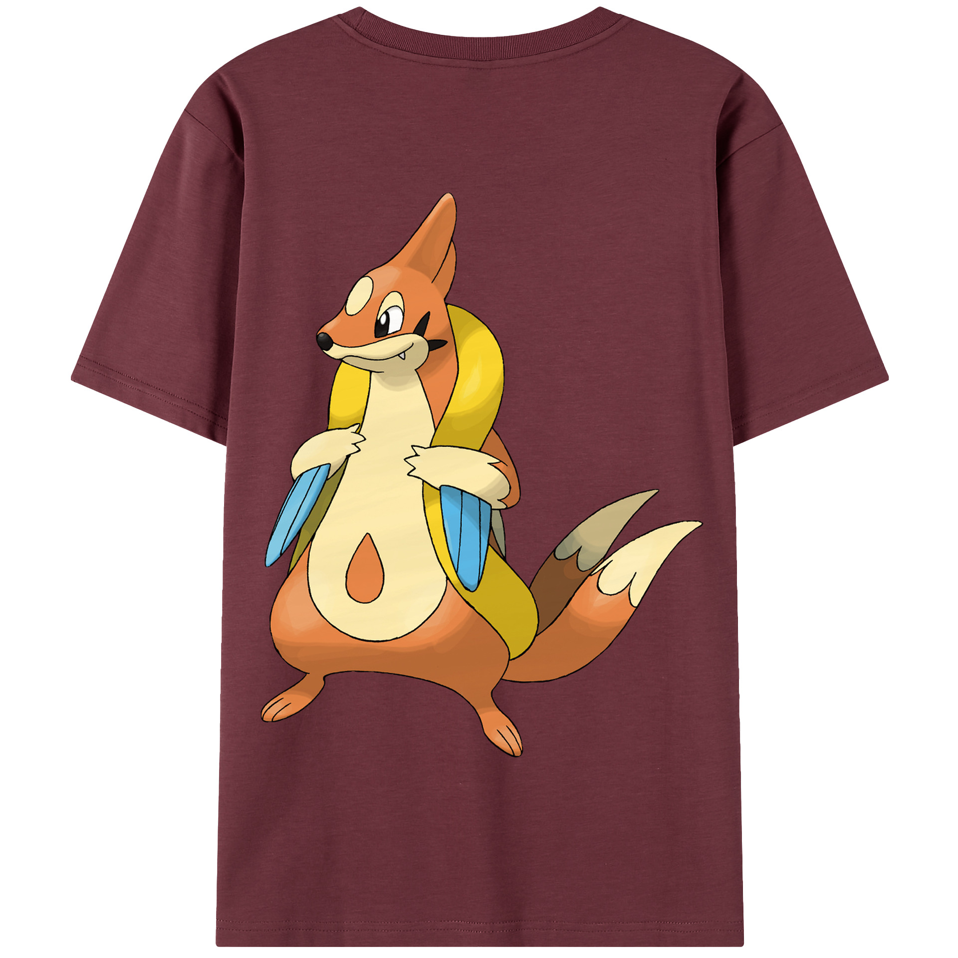 （画像用） ポケットモンスター Pokémon 綿100％半袖Tシャツ（背面プリント）